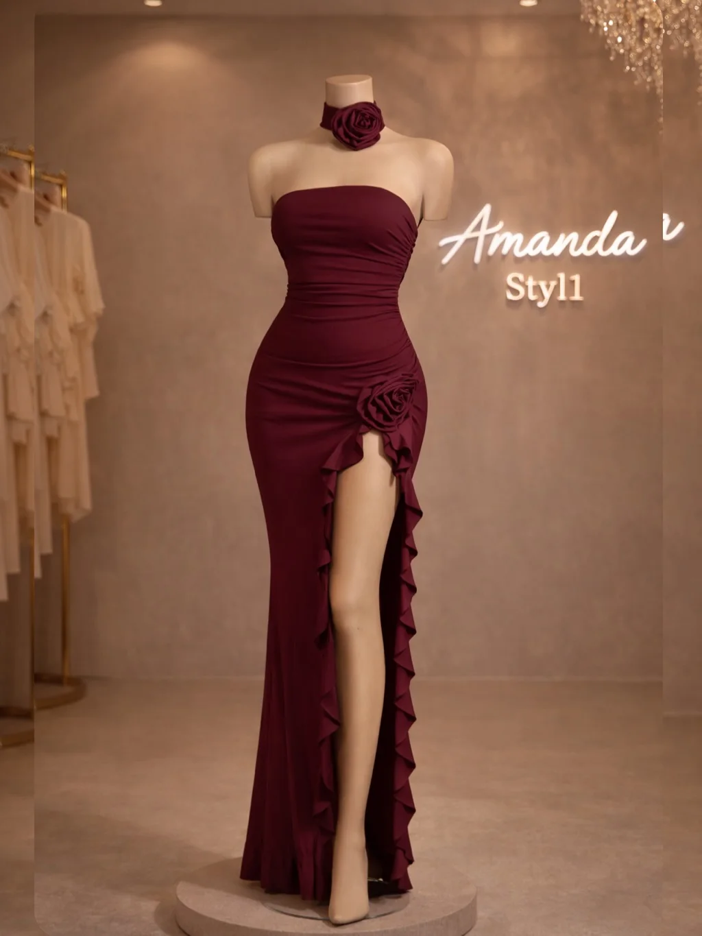 Adore Customized Luxurious Elegant Evening Dresses Sheath Satin Strapless Floor length Split Pleats Party Dresses Formal Dresses
Adore Customized Luxurious Elegant Evening Dresses Sheath Satin Strapless Floor length Split Pleats Party Dresses Formal Dresses