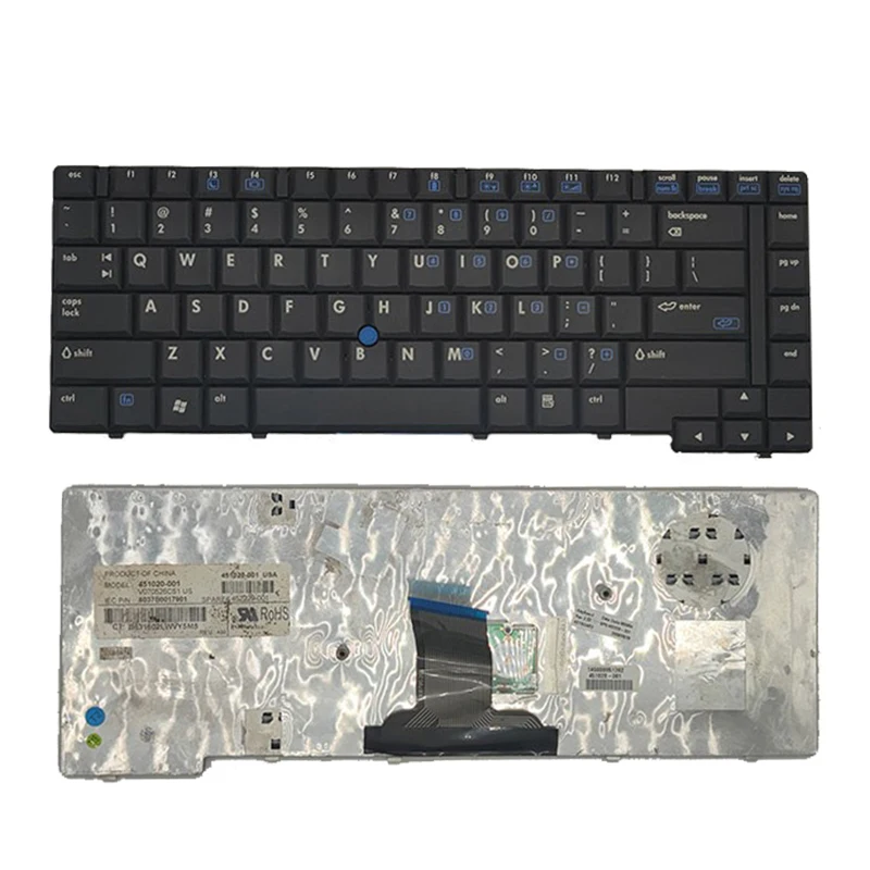 Новая клавиатура для ноутбука HP 8510 8510P 8510 Вт, американская раскладка с точечной палкой
Новая клавиатура для ноутбука HP 8510 8510P 8510 Вт, американская раскладка с точечной палкой