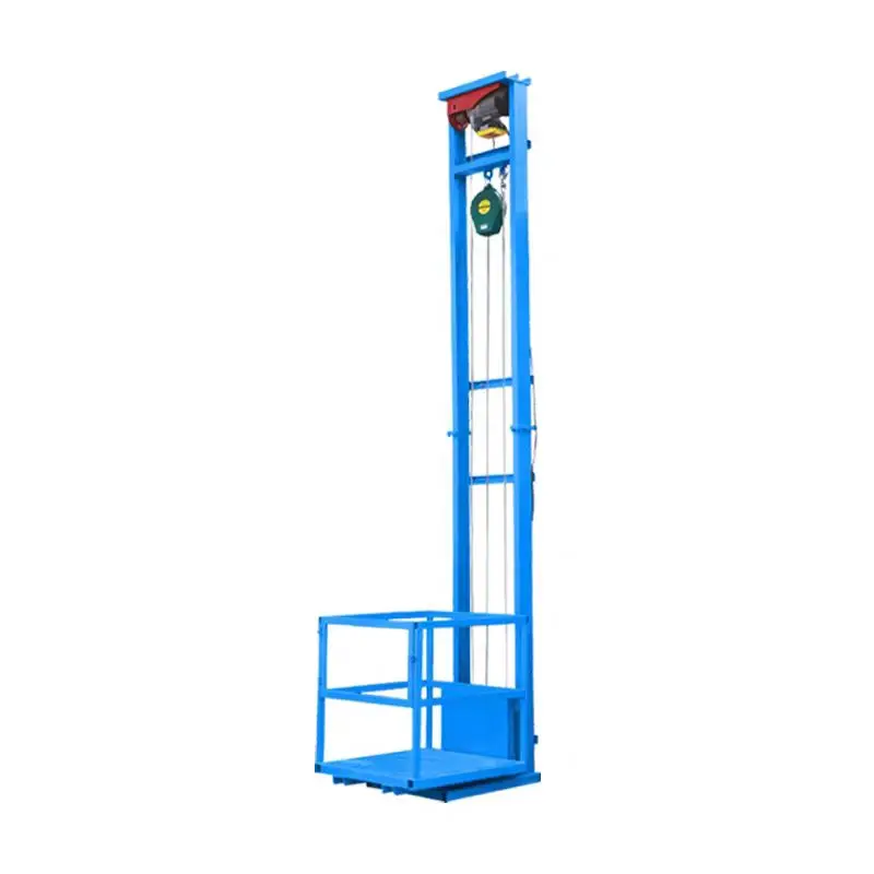 Small Electric Freight Elevator Hoist Hydraulic Anti-Squeeze Fall Lifting Platform Machine for Home Warehouse Plant Steel Hotels
Small Electric Freight Elevator Hoist Hydraulic Anti-Squeeze Fall Lifting Platform Machine for Home Warehouse Plant Steel Hotels