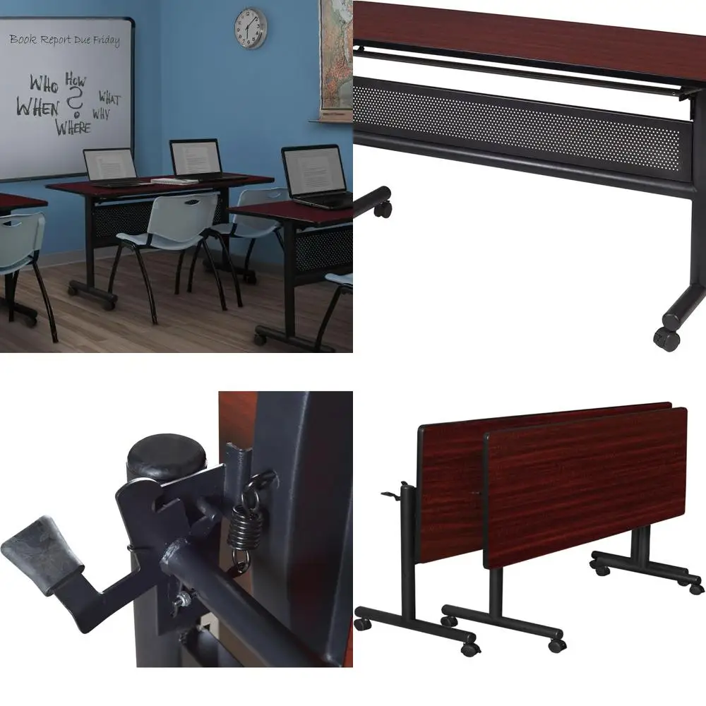 60-Кладусный тренировочный стол из красного дерева со скромной панелью
60-Кладусный тренировочный стол из красного дерева со скромной панелью