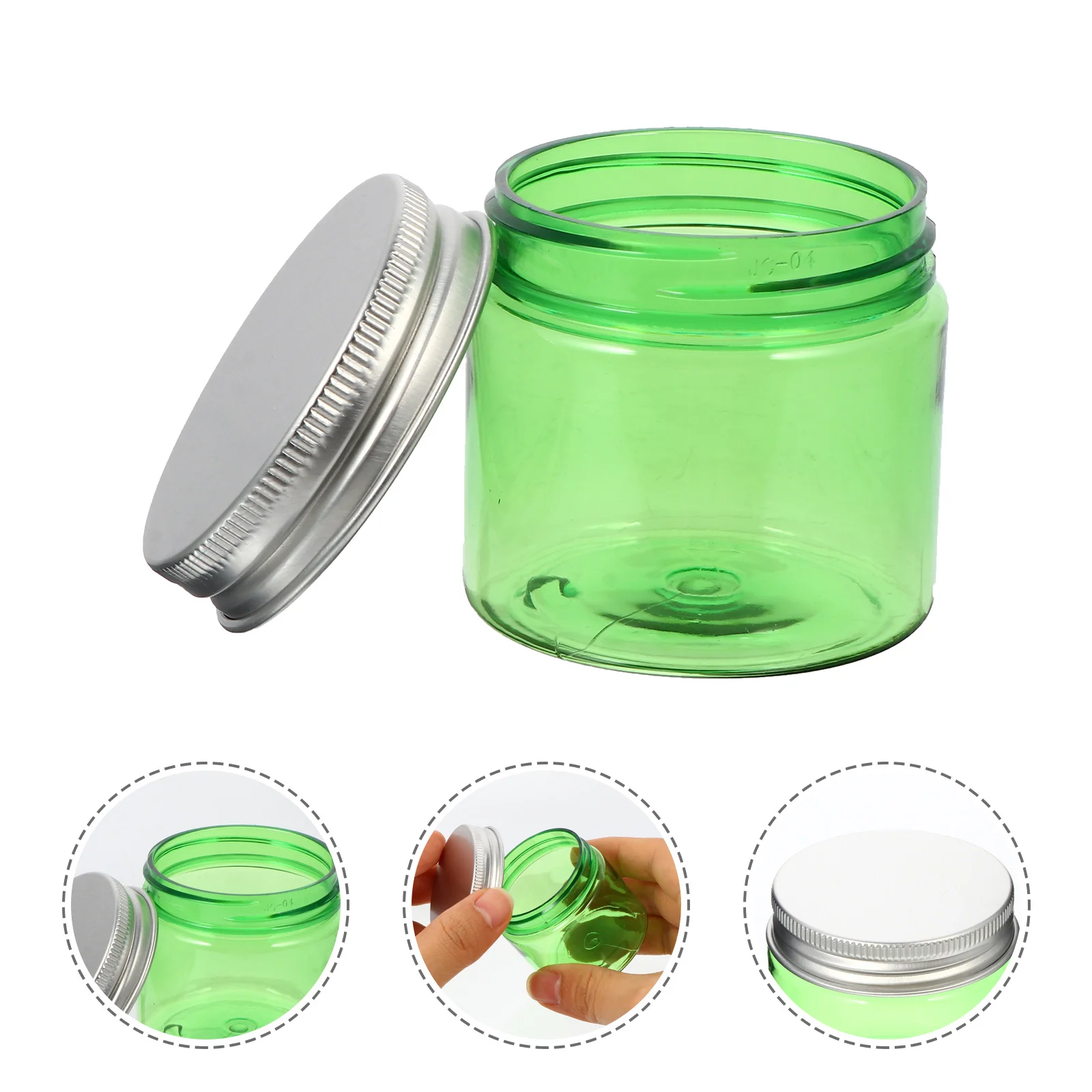 12Pcs 50G Empty Jars Set Lightweight Cream Containers for Travel Skincare Products Portable Plastic Dispenser Jars
12Pcs 50G Empty Jars Set Lightweight Cream Containers for Travel Skincare Products Portable Plastic Dispenser Jars