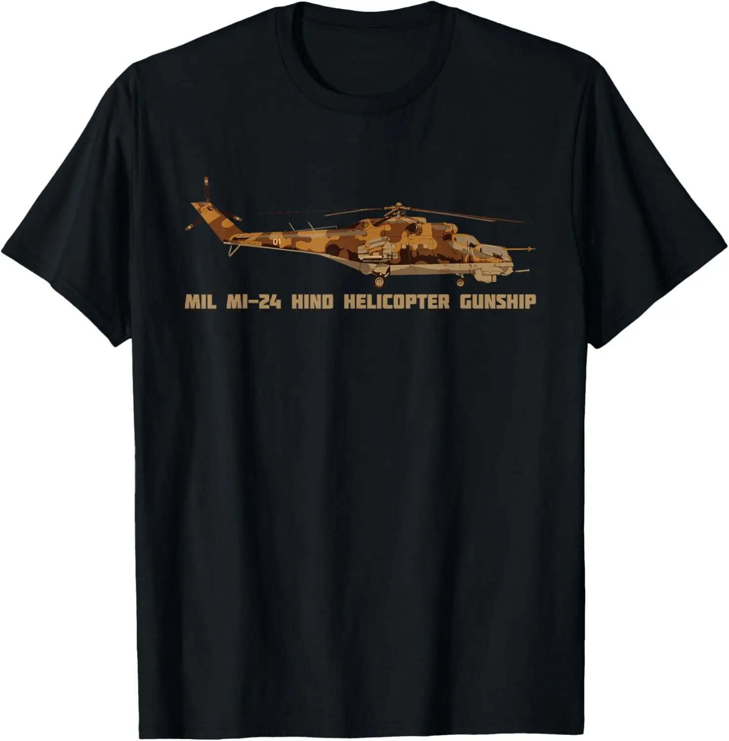 Russian Mil Mi 24 Illustration HIND Helicopter T-Shirt Short Sleeve Casual 100% Cotton T Shirt
Russian Mil Mi 24 Illustration HIND Helicopter T-Shirt Short Sleeve Casual 100% Cotton T Shirt