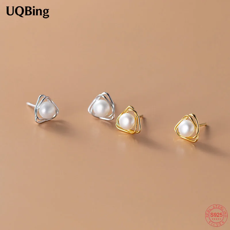 Korean Style 925 Sterling Silver White Pearl Traingle Shape Stud Earings For Women Wholesale Jewelry
Korean Style 925 Sterling Silver White Pearl Traingle Shape Stud Earings For Women Wholesale Jewelry