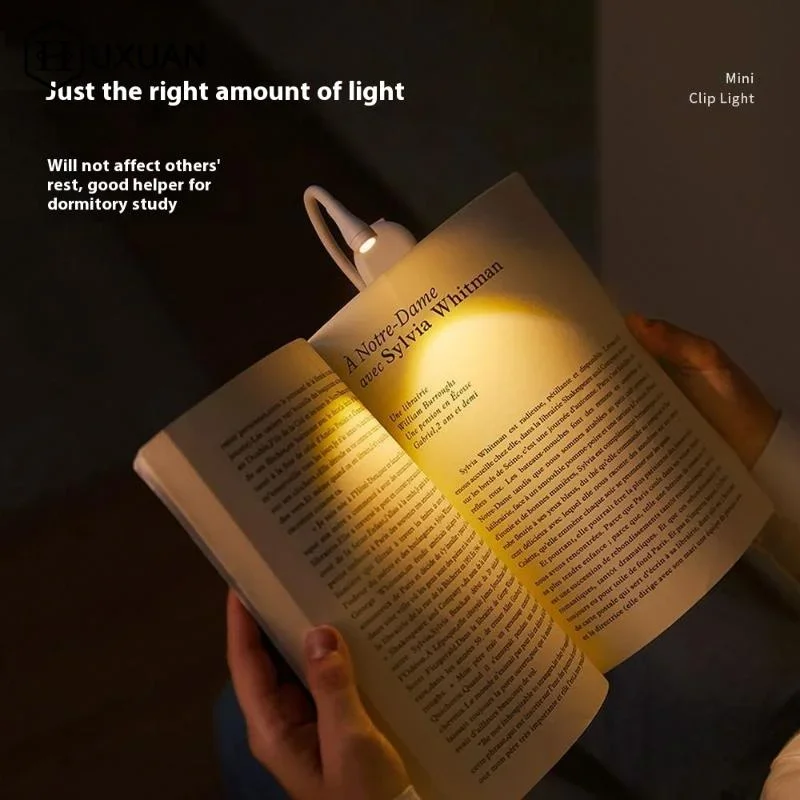 360° Flip Mini LED Book Light Eye Protection Adjustable Clip Study Lamp Rechargeable 3 Color For Travel Bedroom Reading
360° Flip Mini LED Book Light Eye Protection Adjustable Clip Study Lamp Rechargeable 3 Color For Travel Bedroom Reading