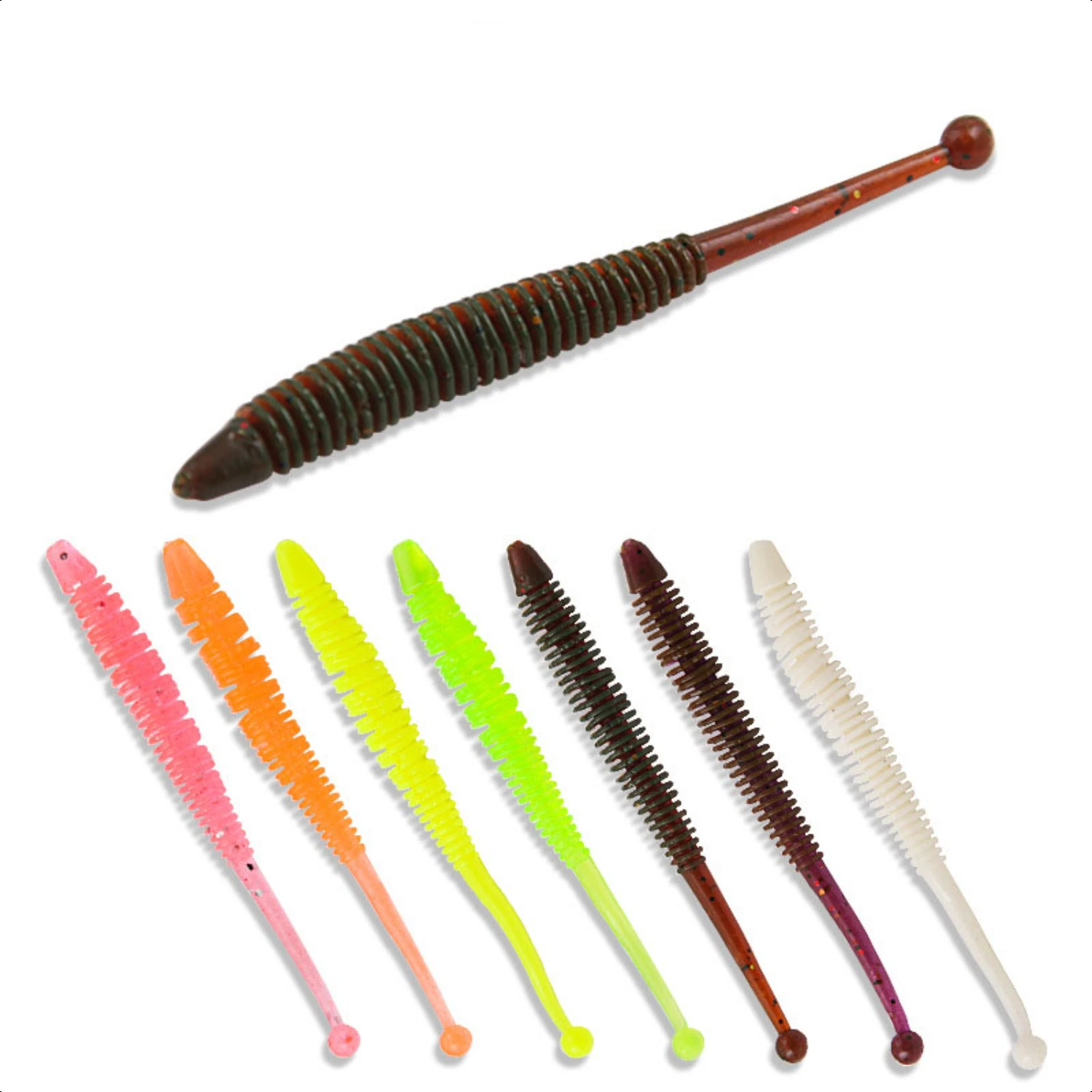 Lua Bait Spiral Root Fishing Soft Bait Simulated Lugworm Mealworm Fishing Gear Bass Mandarin Fish Fake Bait Lua Bionic Soft Bait
Lua Bait Spiral Root Fishing Soft Bait Simulated Lugworm Mealworm Fishing Gear Bass Mandarin Fish Fake Bait Lua Bionic Soft Bait