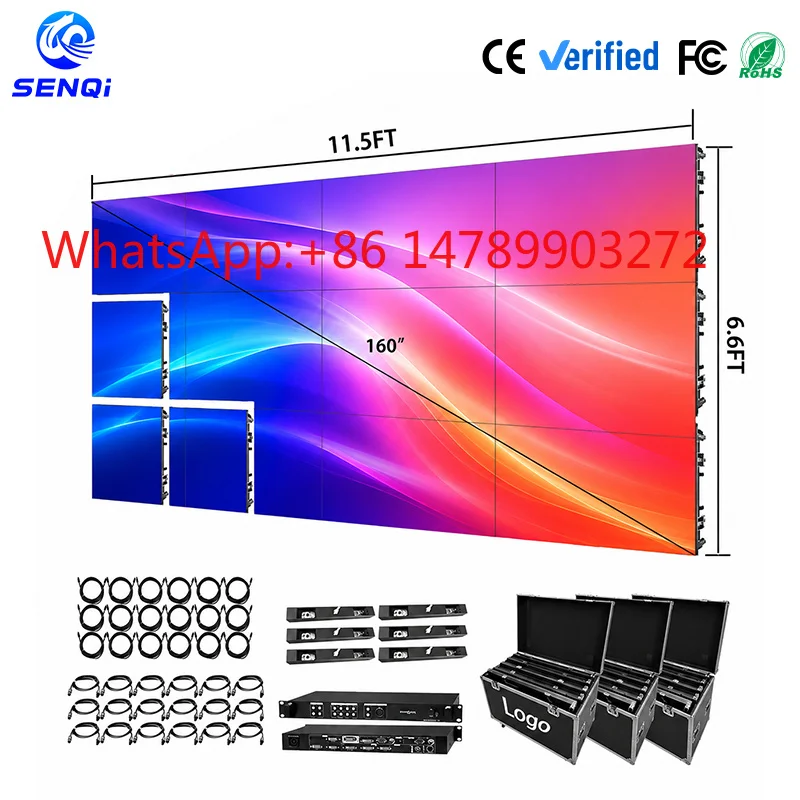 Lightweight IP65 Waterproof LED Video Wall Panel High Bright Outdoor Stage Rental Display Screen
Lightweight IP65 Waterproof LED Video Wall Panel High Bright Outdoor Stage Rental Display Screen