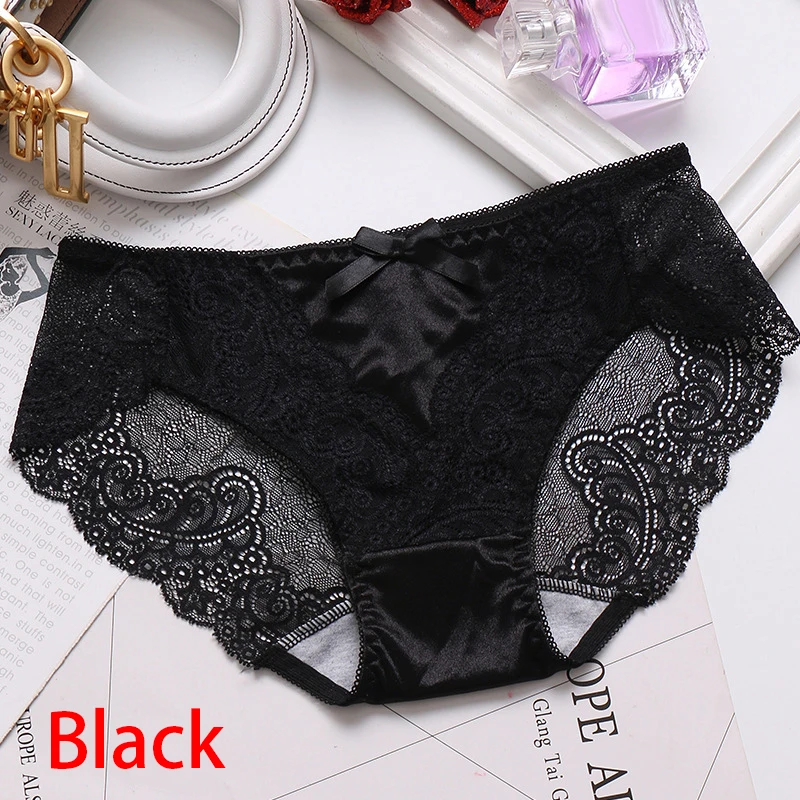 Sexy Breathable Underwear Cotton Bottom Lace Transparent Ladies Panties Hollow Large Size Female
Sexy Breathable Underwear Cotton Bottom Lace Transparent Ladies Panties Hollow Large Size Female