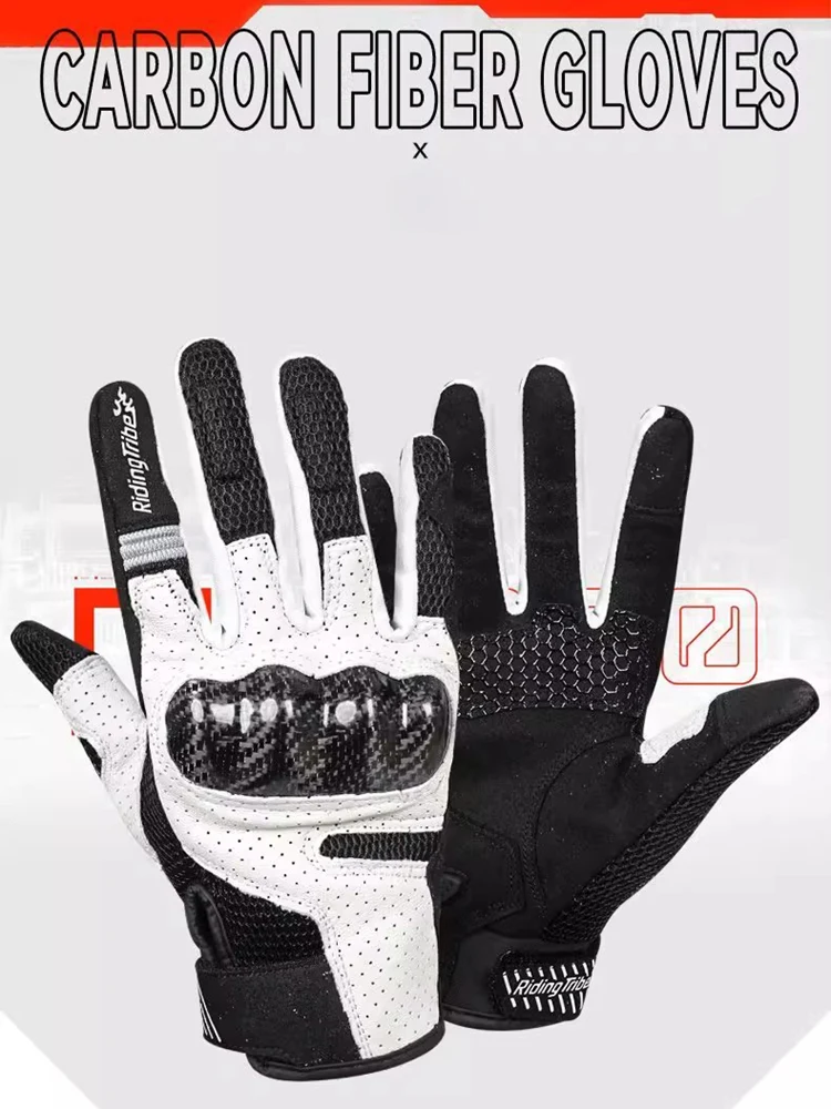 Летние перчатки с дышащей сеткой и защитой из углеродного волокна для мотоциклов, мужские/женские, легкие и совместимые с смартфонами Protector Luvas 
Летние перчатки с дышащей сеткой и защитой из углеродного волокна для мотоциклов, мужские/женские, легкие и совместимые с смартфонами Protector Luvas