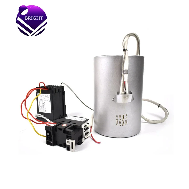 High Quality 110*200mm 220V 2500W Electric Ceramic Band Heater with Temperature Control
High Quality 110*200mm 220V 2500W Electric Ceramic Band Heater with Temperature Control