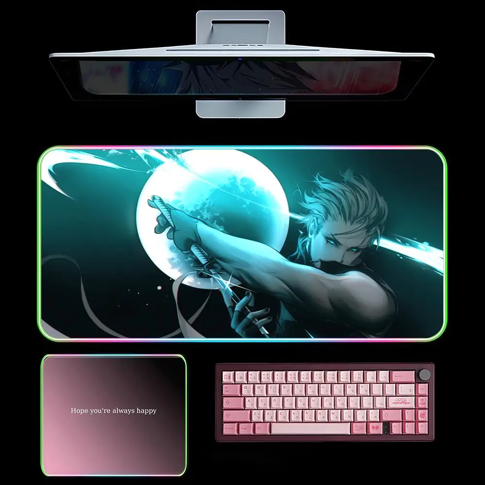 D-Devil M-May Cry Mouse Pad RGB Gaming Mousepad LED Large Games Mouse pads XXL Keyboard Pad Luminous Desk Mat Backlit
D-Devil M-May Cry Mouse Pad RGB Gaming Mousepad LED Large Games Mouse pads XXL Keyboard Pad Luminous Desk Mat Backlit