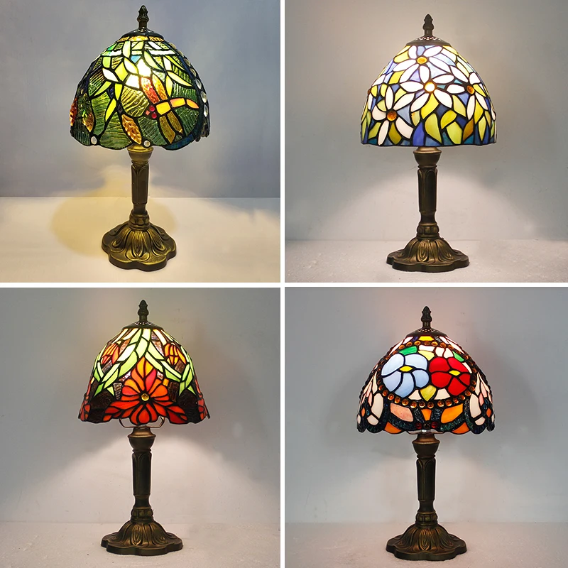 European bedroom bedside study table lamp pastoral grape rose bar restaurant table lamp art glass table lamp
European bedroom bedside study table lamp pastoral grape rose bar restaurant table lamp art glass table lamp
