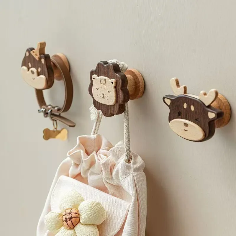 New Cartoon Walnut Wood Hook Beech Wooden Cute Animal Hook Wardrobe Hanger Childrens Room Decor Hook Kitchen Accessories Hanger
New Cartoon Walnut Wood Hook Beech Wooden Cute Animal Hook Wardrobe Hanger Childrens Room Decor Hook Kitchen Accessories Hanger