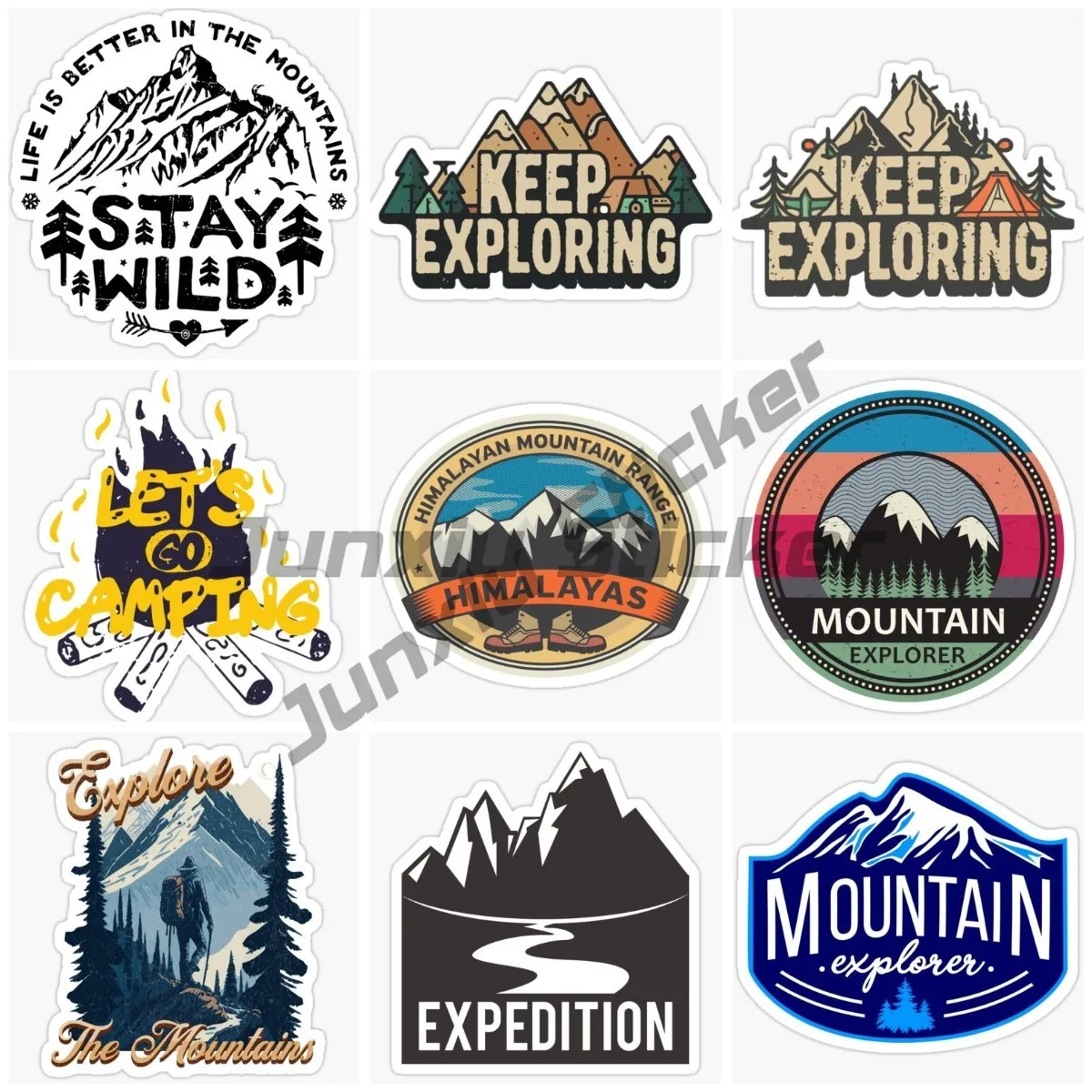 Mountain Expedition Automotive Vinyl Stickers, Exploration in The Forest, Tree Stickers, Computers, Laptops or Car Decorations
Mountain Expedition Automotive Vinyl Stickers, Exploration in The Forest, Tree Stickers, Computers, Laptops or Car Decorations
