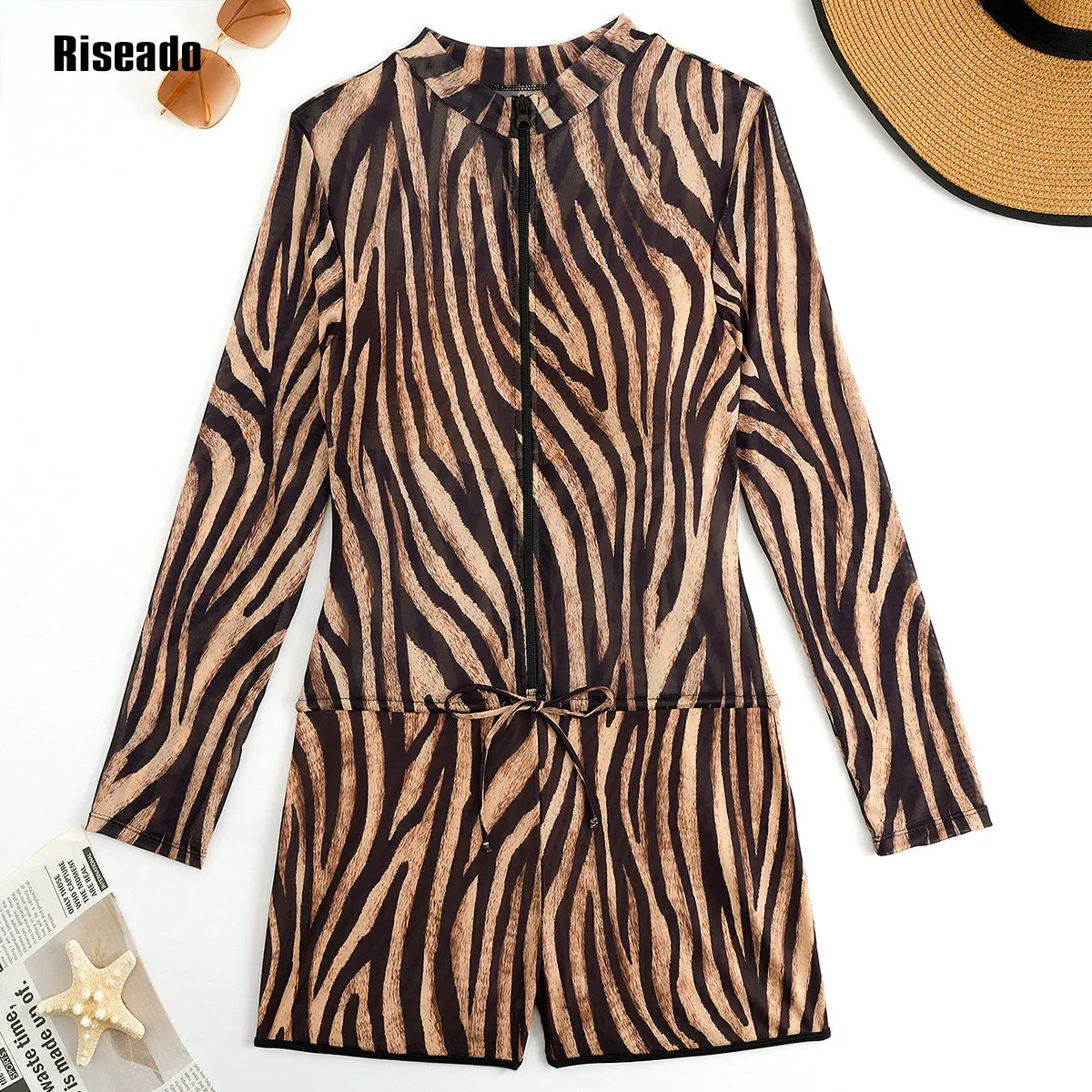 Летний сетчатый комбинезон для плавания, женский цельный купальник 2026, новый скромный купальник с высокой талией для серфинга, женские купальные костюмы 
Летний сетчатый комбинезон для плавания, женский цельный купальник 2026, новый скромный купальник с высокой талией для серфинга, женские купальные костюмы