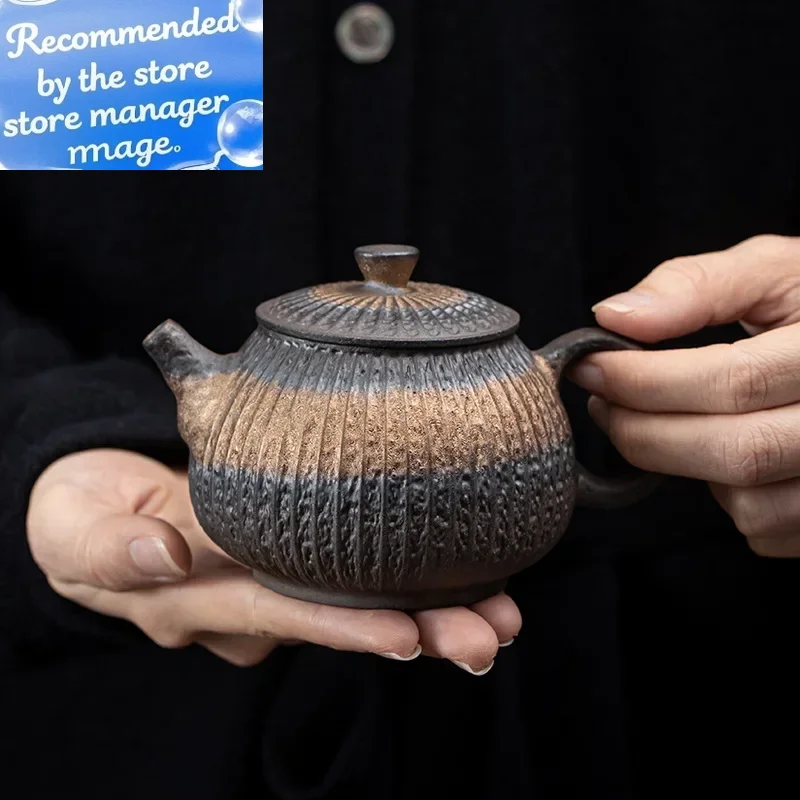 Polyester Teapot Japanese Gilding Iron Glaze Pot Porcelain Kung Fu Tea Set Pu'er Urgent Pot Tea Kettle Pots Kung Fu Tea Set
Polyester Teapot Japanese Gilding Iron Glaze Pot Porcelain Kung Fu Tea Set Pu'er Urgent Pot Tea Kettle Pots Kung Fu Tea Set