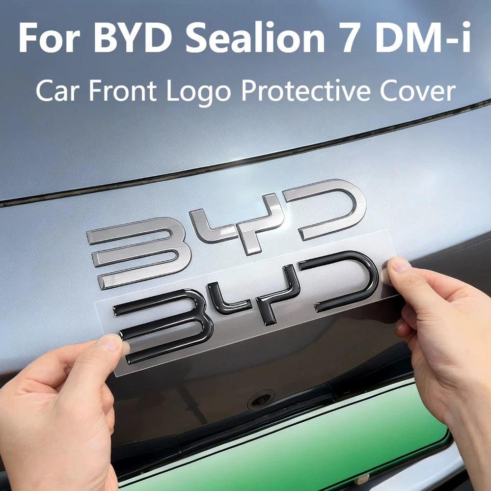 For BYD Sealion 7 DM-i Car Front Logo Protective Cover Black Emblem Decal Car Exterior Modification Accessories
For BYD Sealion 7 DM-i Car Front Logo Protective Cover Black Emblem Decal Car Exterior Modification Accessories