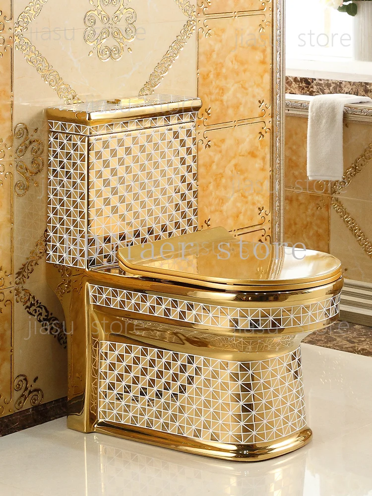 Household Golden Flush Toilet, Super - Whirlpool Water - Saving and Odor - Proof Toilet, Ceramic Toilet Seat
Household Golden Flush Toilet, Super - Whirlpool Water - Saving and Odor - Proof Toilet, Ceramic Toilet Seat
