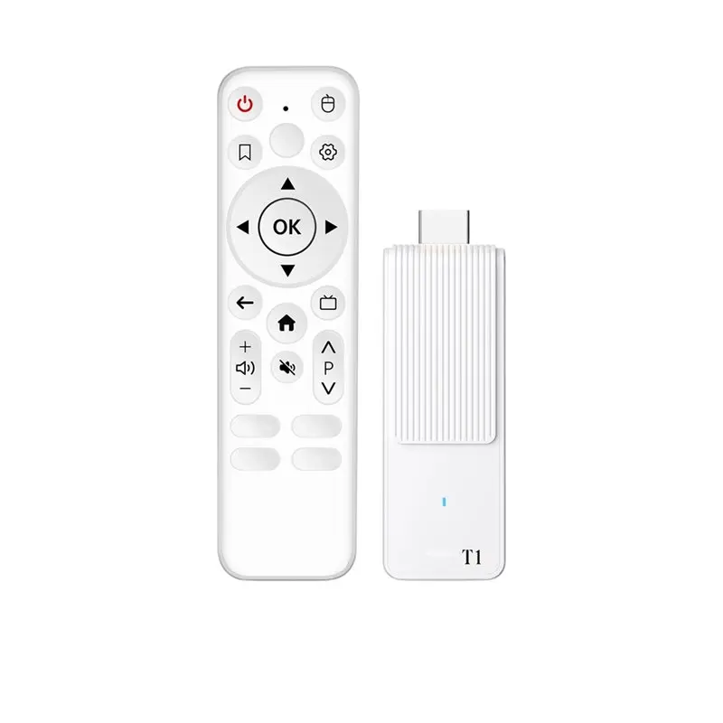 PHILE-Android TV Stick T1 Smart TV Stick Android 14.0 RK3518 Wifi6 BT5.4 Home Media Player Voice Remote Assistant TV Stick
PHILE-Android TV Stick T1 Smart TV Stick Android 14.0 RK3518 Wifi6 BT5.4 Home Media Player Voice Remote Assistant TV Stick