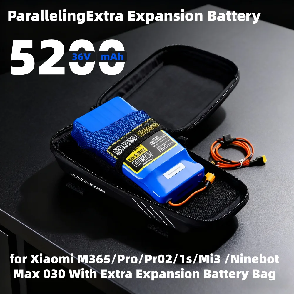 36V Rechargeable Upgrade Battery Pack - Lithium ion for Xiaomi 1S & M365 Pro/PRO2 HoverBoard With Cable Kit
36V Rechargeable Upgrade Battery Pack - Lithium ion for Xiaomi 1S & M365 Pro/PRO2 HoverBoard With Cable Kit