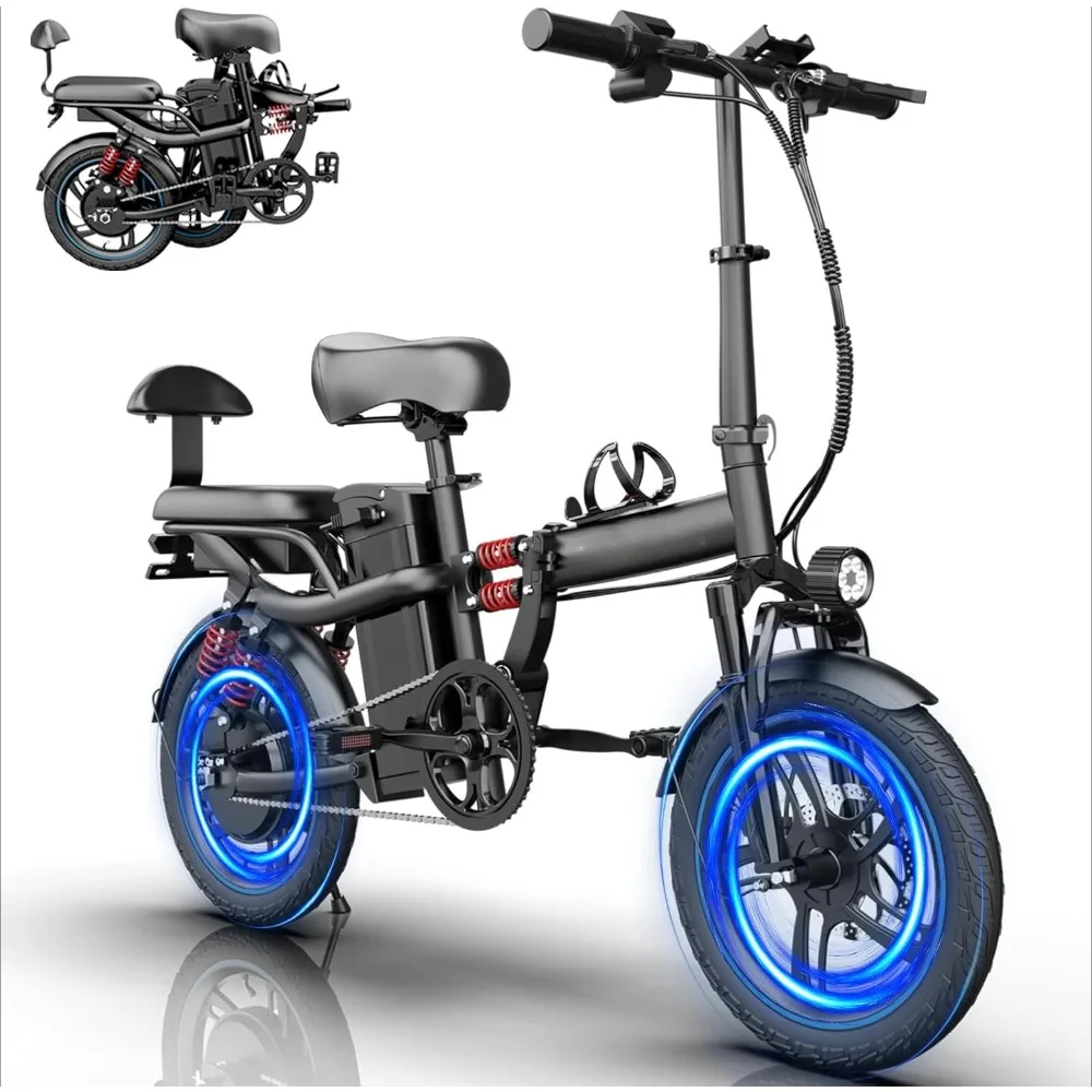 Folding Electric Bike for Adults,Mini Bike 500/750 Motor,28/30 MPH,748.8/960 Wh Removable Battery,25-45Miles,16in Commuter Ebike
Folding Electric Bike for Adults,Mini Bike 500/750 Motor,28/30 MPH,748.8/960 Wh Removable Battery,25-45Miles,16in Commuter Ebike
