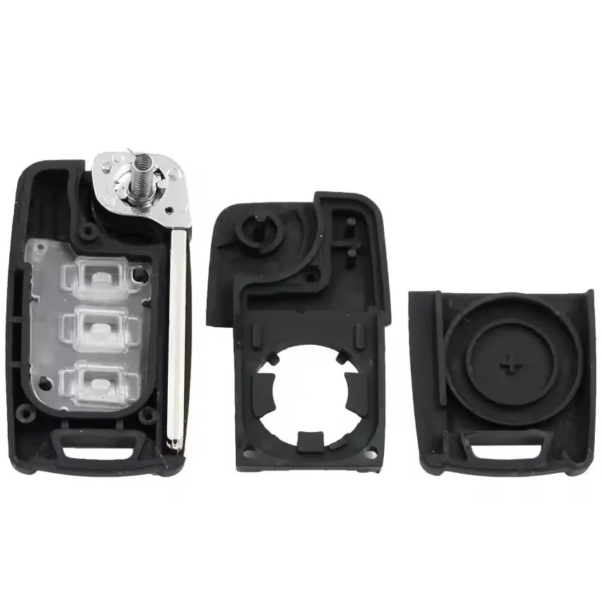 Keyecu Flip Remote Key Shell 3 Button For 2016 2017 Ssangyong Korando / New Actyon / C200 Folding Car Key
Keyecu Flip Remote Key Shell 3 Button For 2016 2017 Ssangyong Korando / New Actyon / C200 Folding Car Key