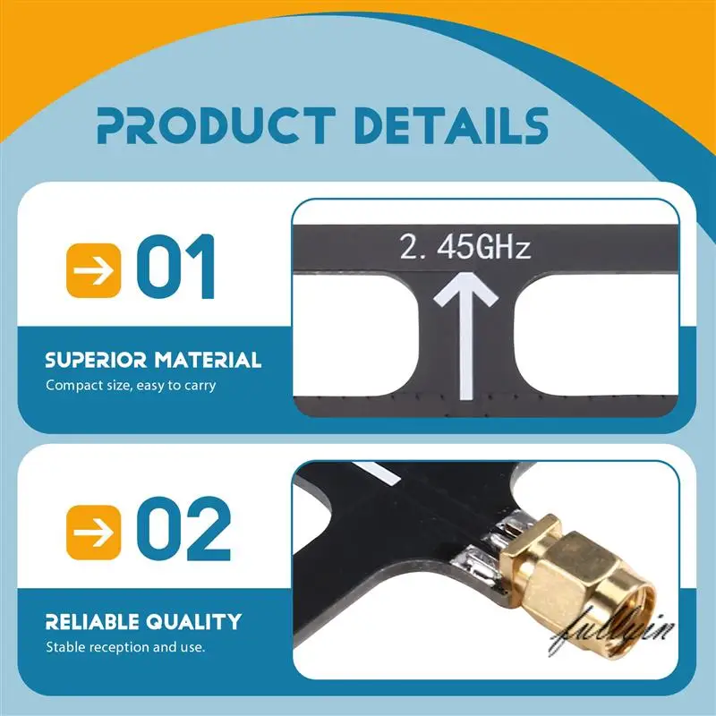FULL-Directional High Gain ELRS Antenna For Enhanced Long-Range TX Module Performance
FULL-Directional High Gain ELRS Antenna For Enhanced Long-Range TX Module Performance