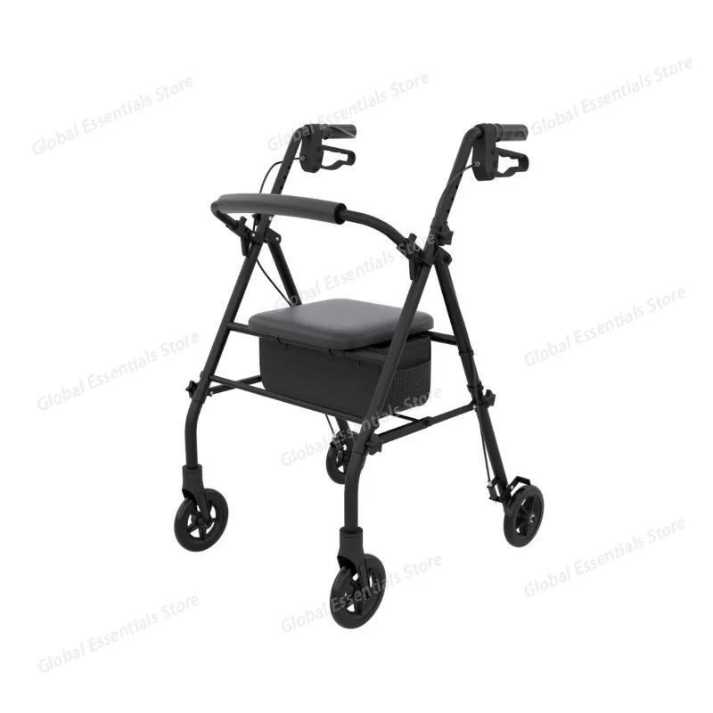 can be pushed and sat, walking with brakes, walking device for the elderly, disabled, Foldable handcart for walking assistance
can be pushed and sat, walking with brakes, walking device for the elderly, disabled, Foldable handcart for walking assistance