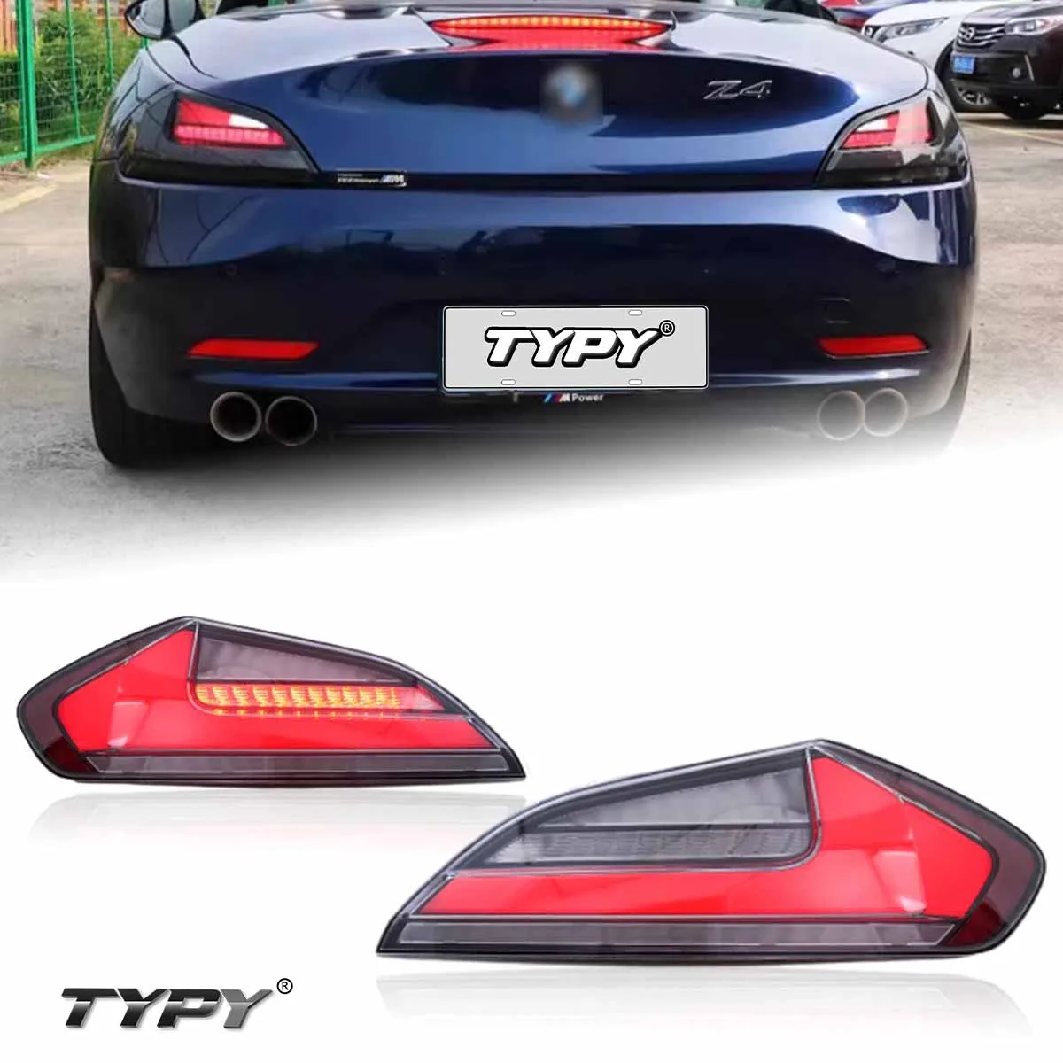 TYPY Car Tail Lights For BMW Z4 E84 2009-2016 LED Car Tail Lamps Daytime Running Lights Dynamic Turn Signals Car Accessories
TYPY Car Tail Lights For BMW Z4 E84 2009-2016 LED Car Tail Lamps Daytime Running Lights Dynamic Turn Signals Car Accessories