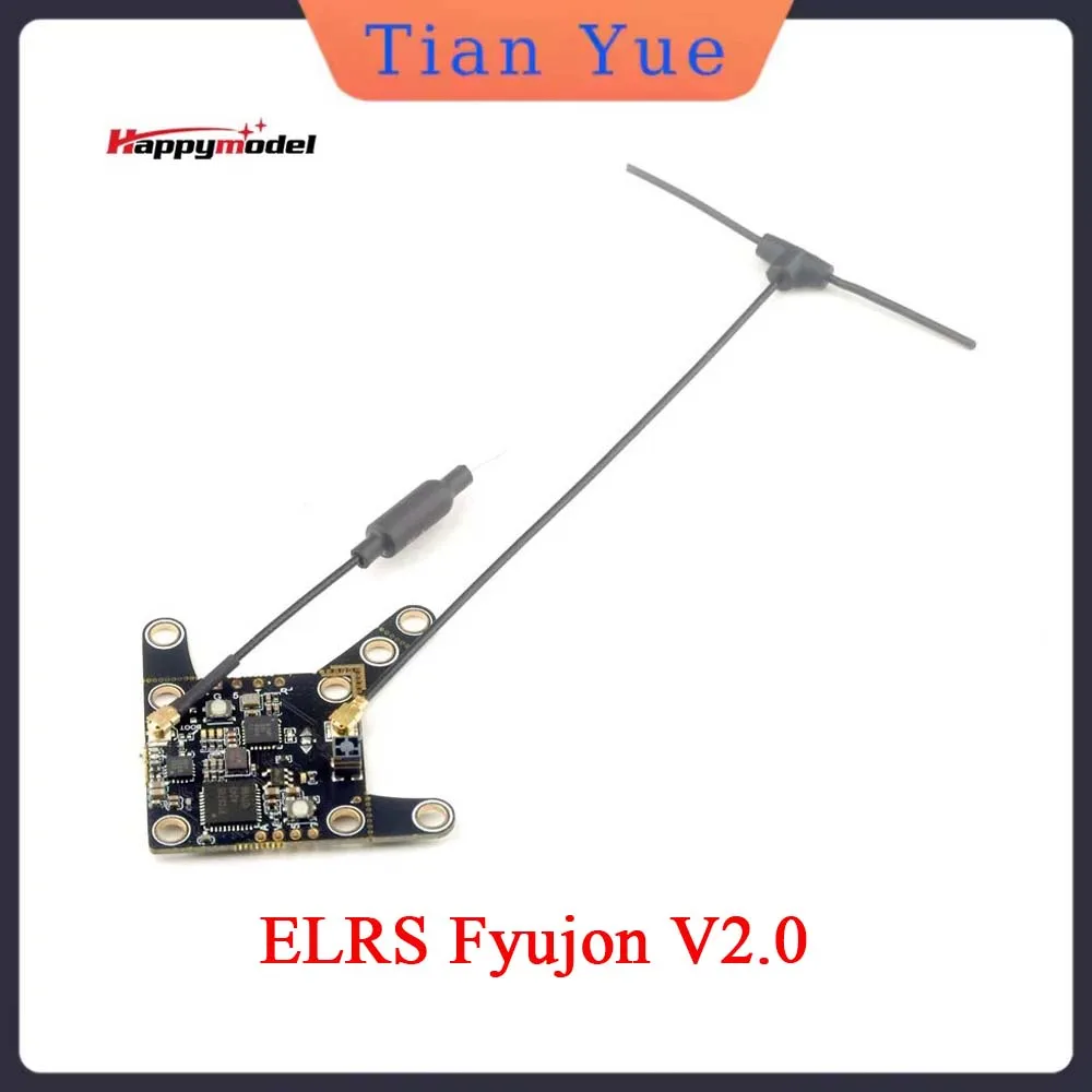 Модуль HappyModel ELRS Fyujon 2in1, встроенный приемник ELRS 2,4 ГГц и 48-канальная передача изображения VTX 5,8 ГГц для RC FPV Drone
Модуль HappyModel ELRS Fyujon 2in1, встроенный приемник ELRS 2,4 ГГц и 48-канальная передача изображения VTX 5,8 ГГц для RC FPV Drone