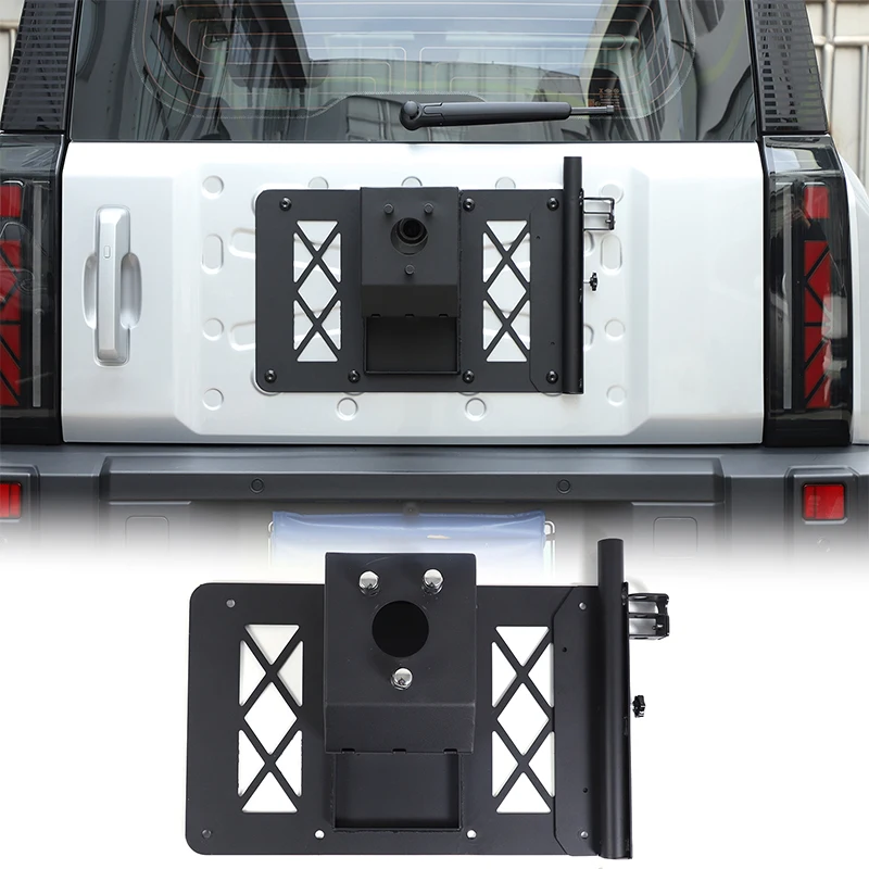 Carbon steel Tail door spare tire bracket multi-function flagpole bracket For Chery ICAR 03/Jaecoo J6 2024+ car Accessories
Carbon steel Tail door spare tire bracket multi-function flagpole bracket For Chery ICAR 03/Jaecoo J6 2024+ car Accessories