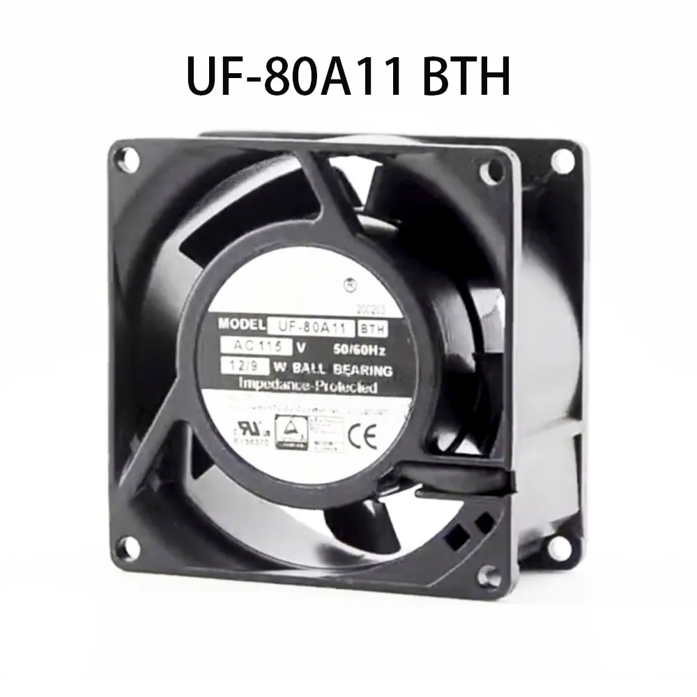 Многоскоростной охлаждающий вентилятор для корпуса 80*80*38 мм 115 В переменного тока 12/9 Вт UF-80A11 BTH радиатор электрический шкаф 
Многоскоростной охлаждающий вентилятор для корпуса 80*80*38 мм 115 В переменного тока 12/9 Вт UF-80A11 BTH радиатор электрический шкаф