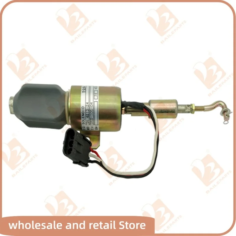 SA-4813-24 Соленоид отключения топлива 24 В 1756ES-24E3ULB1S1 D59-105-04 3928219 Для Ouman Shangchai 6114 Дизельный стопорный электромагнитный клапан
SA-4813-24 Соленоид отключения топлива 24 В 1756ES-24E3ULB1S1 D59-105-04 3928219 Для Ouman Shangchai 6114 Дизельный стопорный электромагнитный клапан