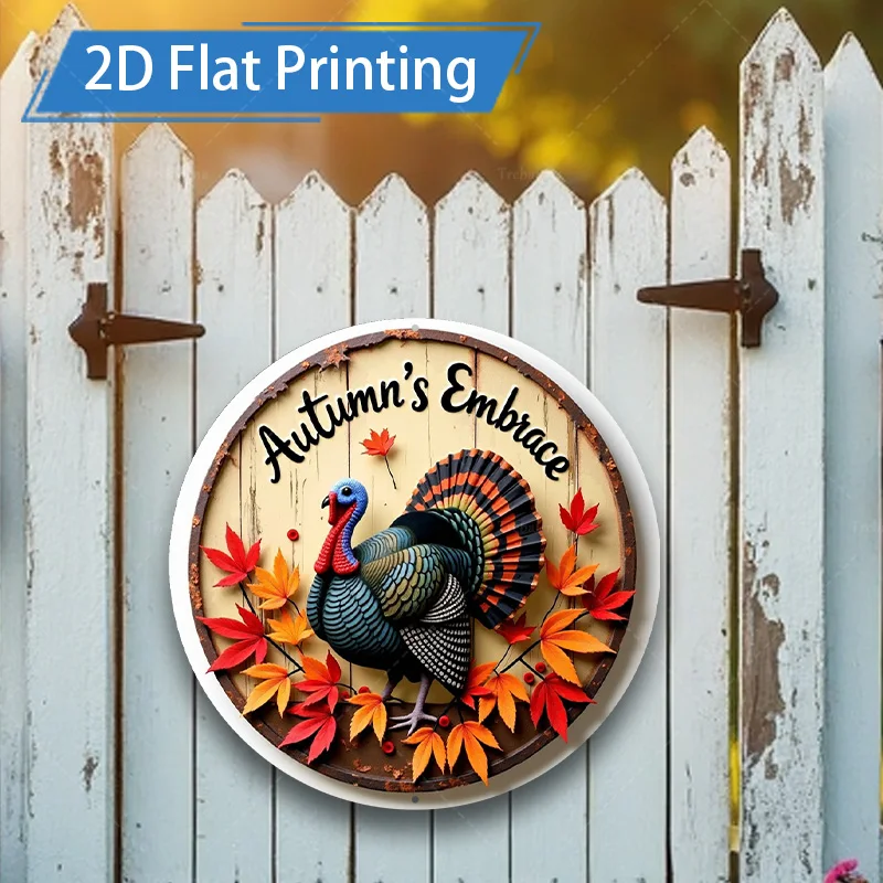 1 шт. 8x8 дюймов металлический знак осеннее объятие Турция и листья деревенский фермерский дом металлический настенный художественный декор
1 шт. 8x8 дюймов металлический знак осеннее объятие Турция и листья деревенский фермерский дом металлический настенный художественный декор