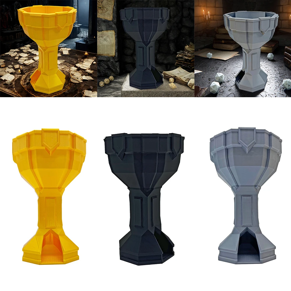 3D Printed Trophy Dice Tower Fantasy Terrain For DND Tabletop Wargaming Board Game Dice Tower
3D Printed Trophy Dice Tower Fantasy Terrain For DND Tabletop Wargaming Board Game Dice Tower