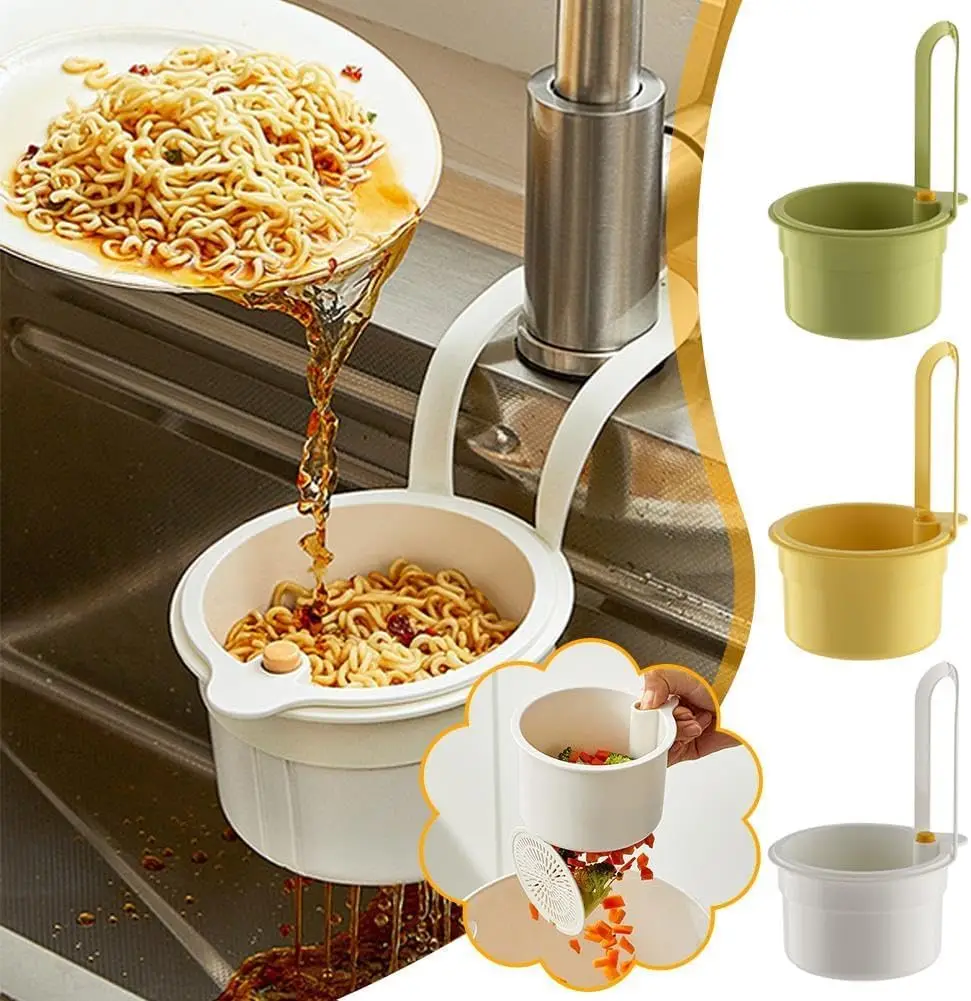 Креативная подвесная корзина-ситечко для раковины, открывающаяся, многофункциональная, быстро сливная, кухонный инструмент для мусора, нижняя крышка, съемная
Креативная подвесная корзина-ситечко для раковины, открывающаяся, многофункциональная, быстро сливная, кухонный инструмент для мусора, нижняя крышка, съемная