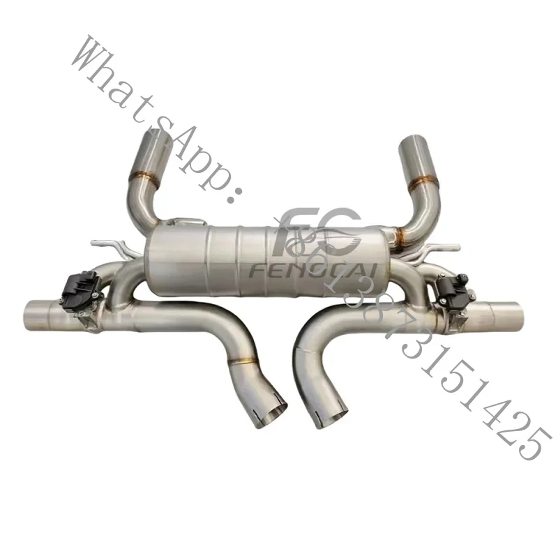 Suitable Cuski Customizable Valved Catback Exhaust System with Muffler Controls & Tips| Compatible with URUS 4.0
Suitable Cuski Customizable Valved Catback Exhaust System with Muffler Controls & Tips| Compatible with URUS 4.0