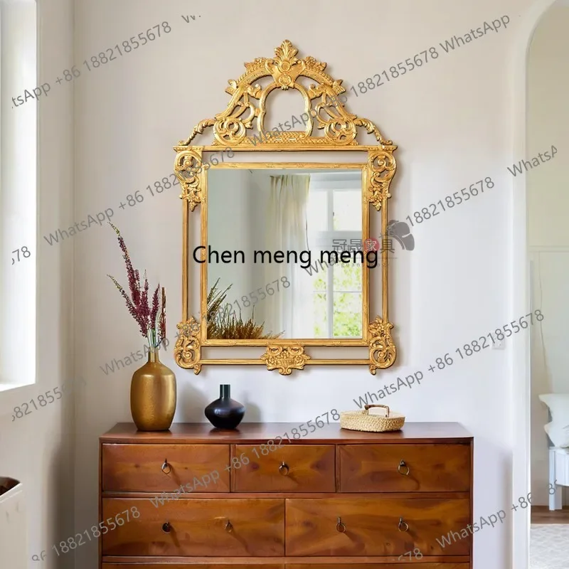 French dresser mirror European style wall hanging living room entrance decorative mirror American style
French dresser mirror European style wall hanging living room entrance decorative mirror American style