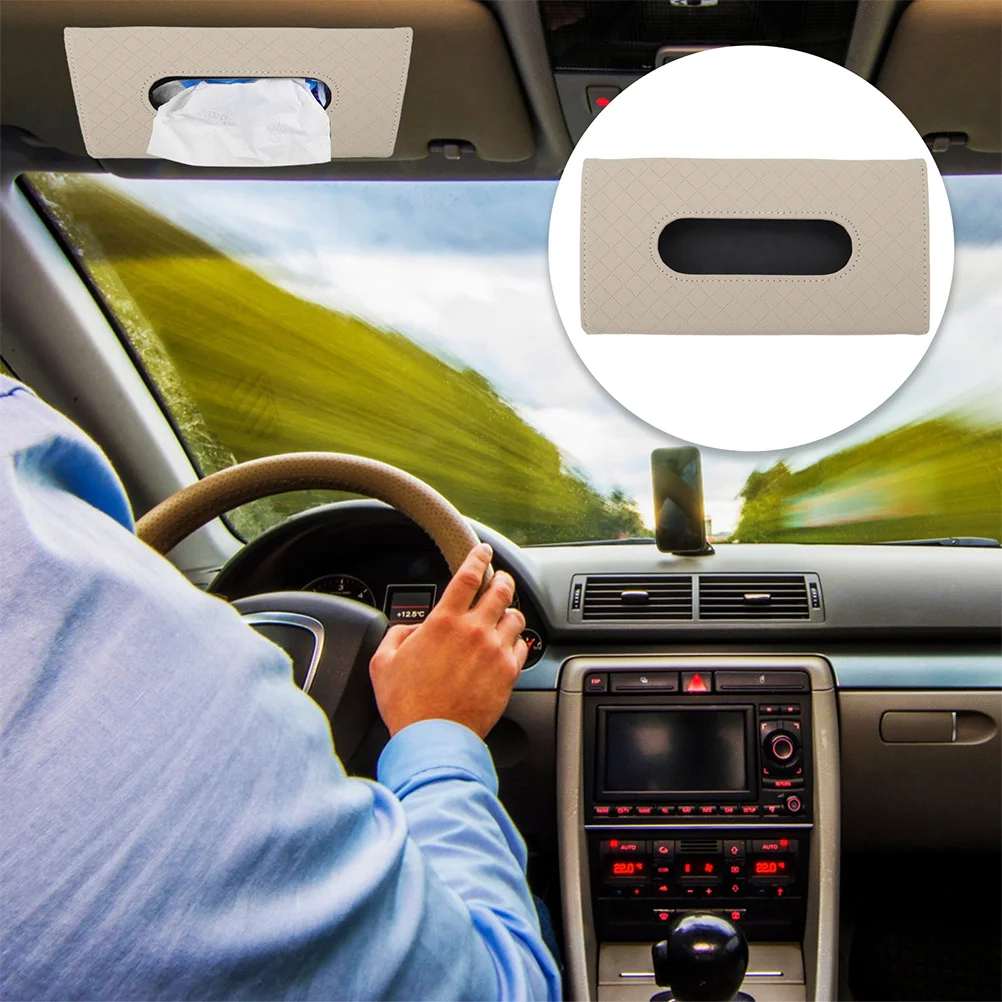 2 pcs Sun Visor Tissue Box Car Tissue Dispenser Compact Waterproof Dustproof Artificial Holder For Tissues Masks Gloves
2 pcs Sun Visor Tissue Box Car Tissue Dispenser Compact Waterproof Dustproof Artificial Holder For Tissues Masks Gloves
