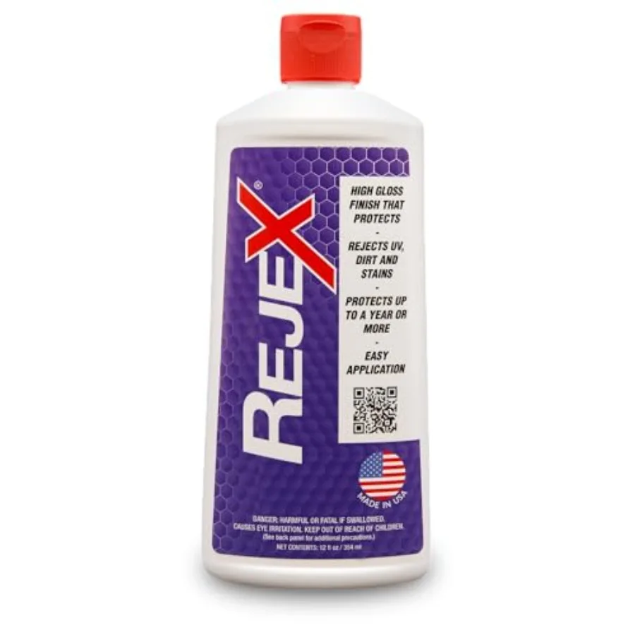 RejeX High Gloss Finish That Protects, Long-Lasting Polymer Coating for Cars, Trucks, Boats, RVs, Motorcycles, Aircraft, Glass,
RejeX High Gloss Finish That Protects, Long-Lasting Polymer Coating for Cars, Trucks, Boats, RVs, Motorcycles, Aircraft, Glass,