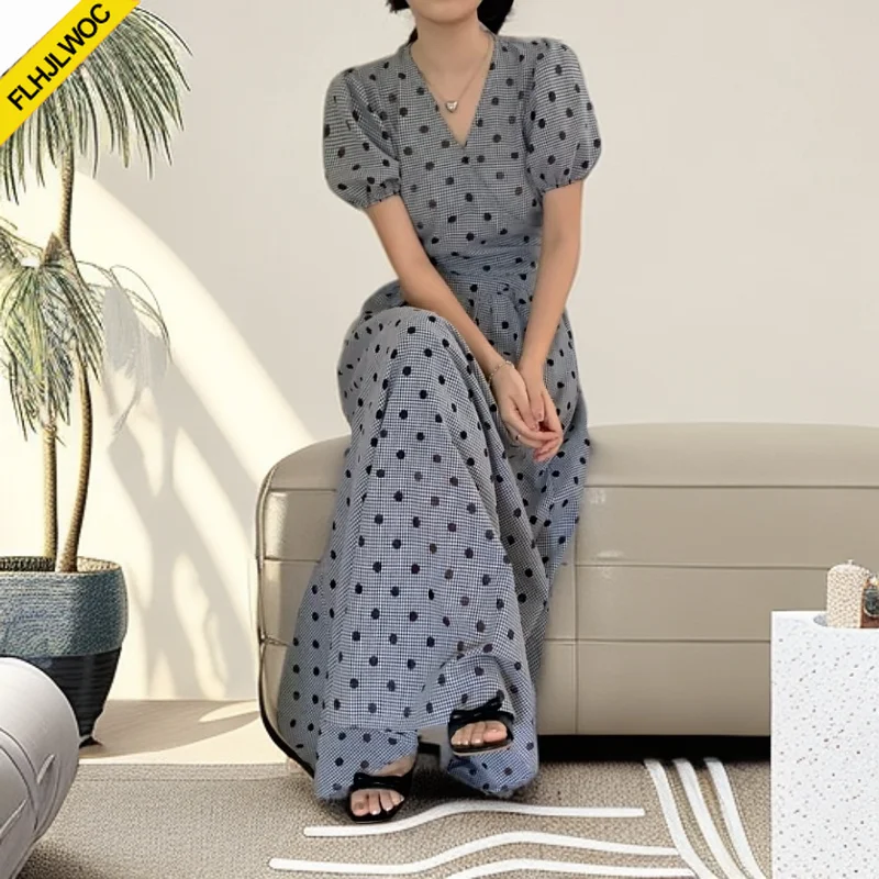 Party Date Outfits New Design Chic Fashion Korea Clothes Women Dot Shirt Dress Sets Two Pieces
Party Date Outfits New Design Chic Fashion Korea Clothes Women Dot Shirt Dress Sets Two Pieces