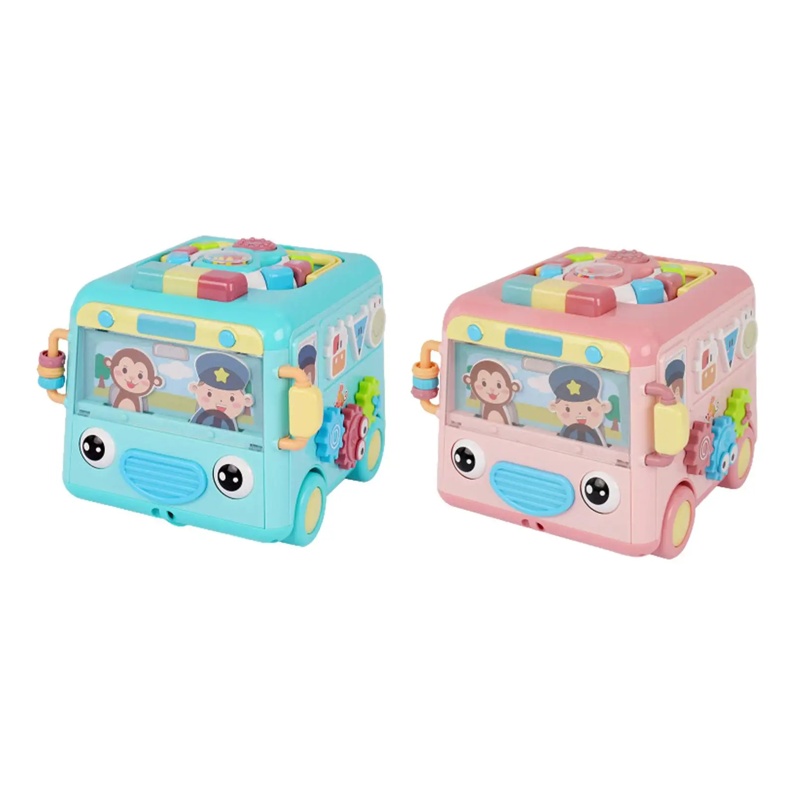 Детская игрушка-автобус, сенсорная игрушка для развития музыки с ручкой для дошкольников
Детская игрушка-автобус, сенсорная игрушка для развития музыки с ручкой для дошкольников