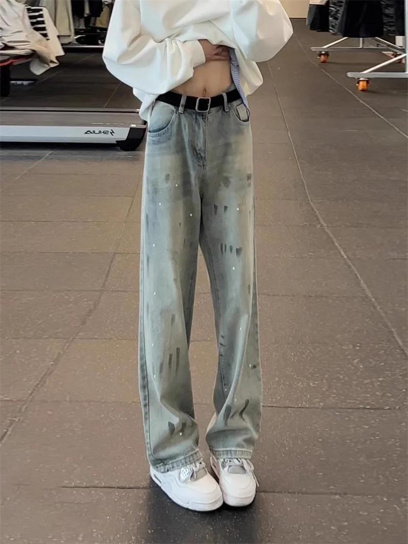 Мужские джинсы свободного кроя с прямыми штанинами Waed, повседневные прямые длинные брюки в американском стиле ретро в стиле ретро
Мужские джинсы свободного кроя с прямыми штанинами Waed, повседневные прямые длинные брюки в американском стиле ретро в стиле ретро