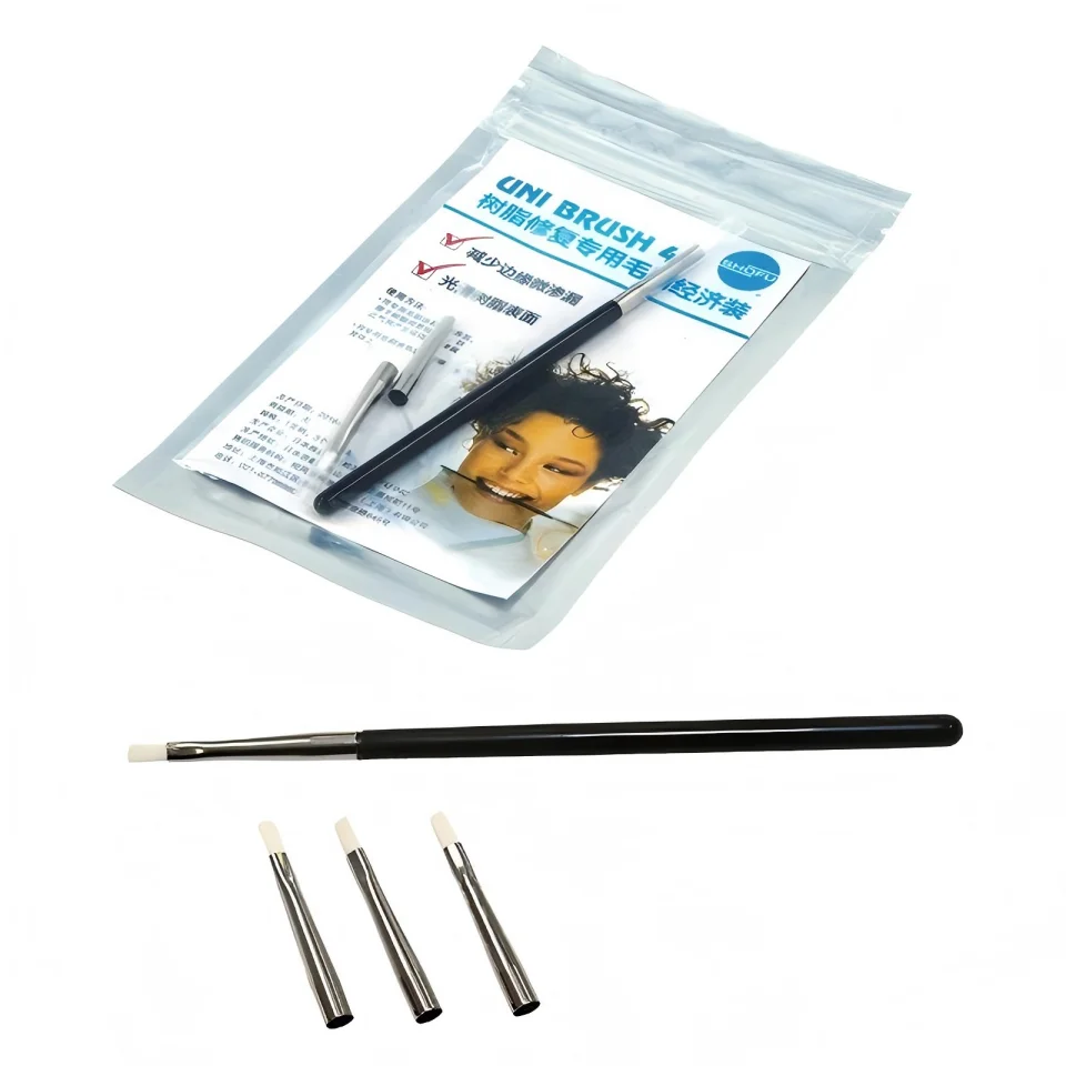 SHOFU Uni Brush Dental Aesthetic Restoration Tool Resin Shaping Brush with Replaceable Tips for Dental Clinic Dentist Equipment
SHOFU Uni Brush Dental Aesthetic Restoration Tool Resin Shaping Brush with Replaceable Tips for Dental Clinic Dentist Equipment