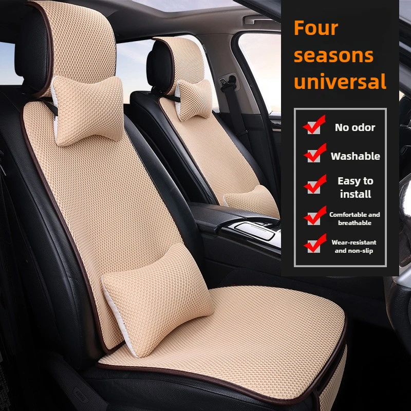 Universal All Season Breathable Massage Mesh Car Seat Cushion Anti-Slip Wear-Resistant Minimalist Linen Seat Pad No Installation
Universal All Season Breathable Massage Mesh Car Seat Cushion Anti-Slip Wear-Resistant Minimalist Linen Seat Pad No Installation