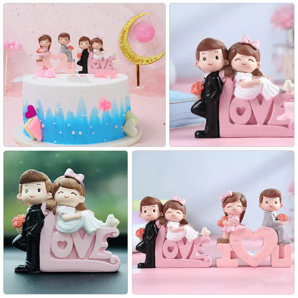 1Pcs Valentine's Day Couple Figures Bride and Groom Resin Craft Cake Ornaments Romantic Decoration for Wedding Birthday
1Pcs Valentine's Day Couple Figures Bride and Groom Resin Craft Cake Ornaments Romantic Decoration for Wedding Birthday