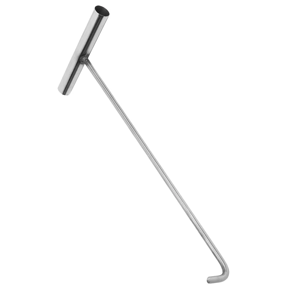 38cm Stainless Steel T Type Manhole Cover Hook Heavy Duty Lifter Universal Hook for Goods Lifting Door Opening Manhole
38cm Stainless Steel T Type Manhole Cover Hook Heavy Duty Lifter Universal Hook for Goods Lifting Door Opening Manhole