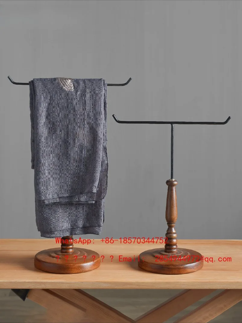 Retro Style Exquisite Solid Wood Jewelry Rack, Industrial Style Display Rack
Retro Style Exquisite Solid Wood Jewelry Rack, Industrial Style Display Rack