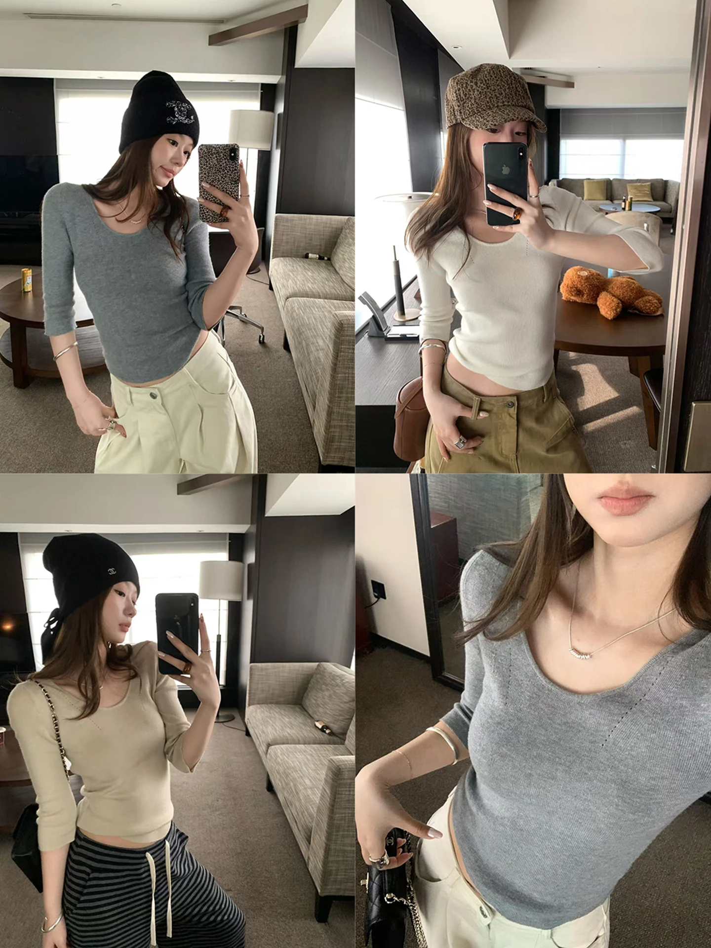 Женский топ приталенного кроя из смеси шелковой шерсти Seven Sve, трикотажная основа, повседневная одежда с V-Ne, теплая мода, повседневная одежда
Женский топ приталенного кроя из смеси шелковой шерсти Seven Sve, трикотажная основа, повседневная одежда с V-Ne, теплая мода, повседневная одежда