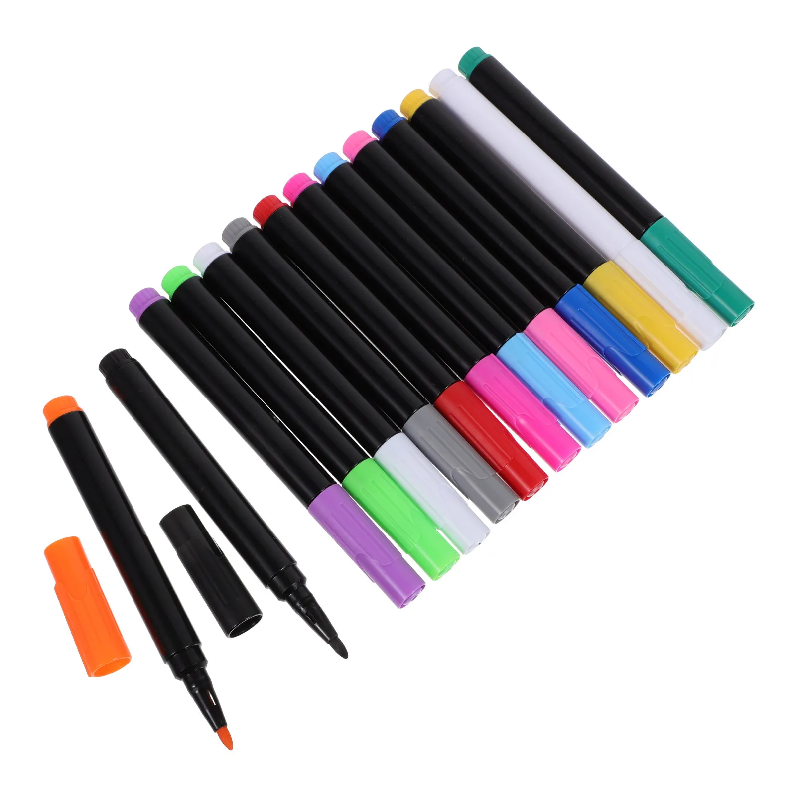 14Pcs LED Board Markers Whiteboard Pens Fluorescent Liquid Chalk Markers Quick Dry Erasable for Office Blackboard Classroom
14Pcs LED Board Markers Whiteboard Pens Fluorescent Liquid Chalk Markers Quick Dry Erasable for Office Blackboard Classroom