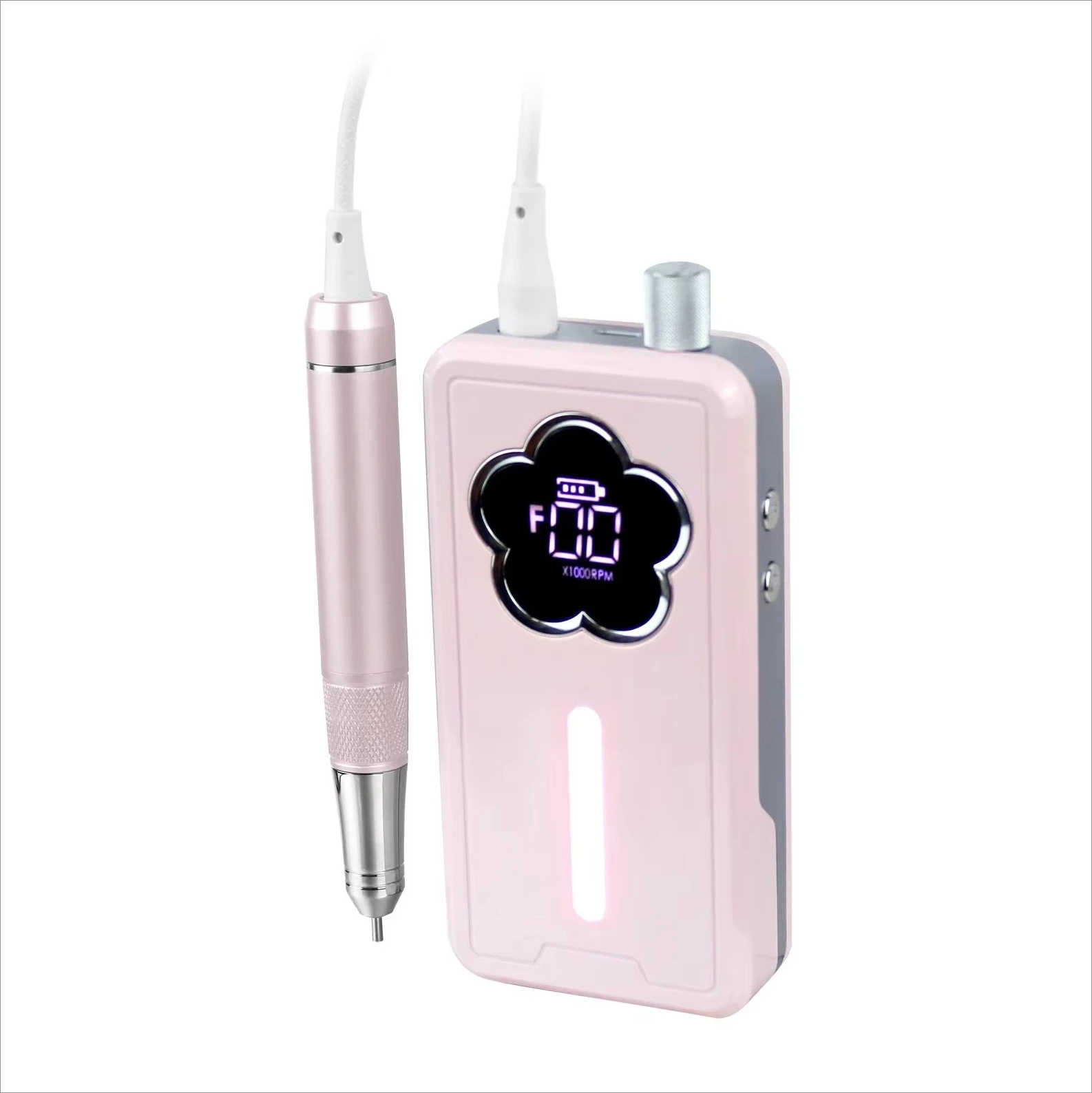 Brushless Motor 40000 Rpm Flower Cordless Electric Nail File Art Manicure Nail Sander Rechargeable Portable Nail Drill Machine
Brushless Motor 40000 Rpm Flower Cordless Electric Nail File Art Manicure Nail Sander Rechargeable Portable Nail Drill Machine
